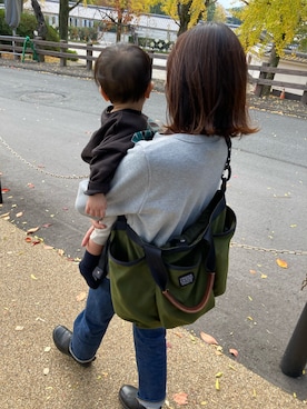 「kha:ki（カーキ）のアイテム」を使った、0505mmnnさん（レディース・151cm）の春コーディネート