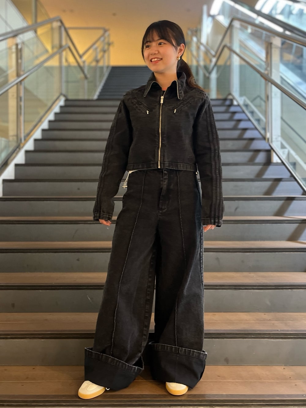 adidas モントリオールデニムトラックトップ L ファッション モントリオール デニム トラックトップ、ファッション