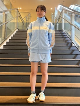 「スコート」｜HMさん（レディース・154cm）の夏コーディネート