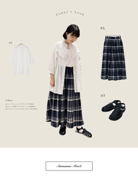 n o d a 🧺さんのコーディネート