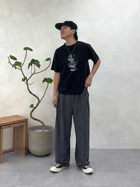 Ryota Iijimaさん（メンズ・172cm）の夏コーディネート