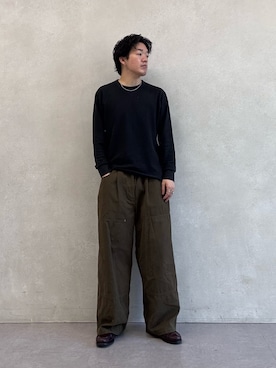「ROTHCO（ロスコ）のアイテム」を使った、Ryota Iijimaさん（メンズ・172cm）の冬コーディネート