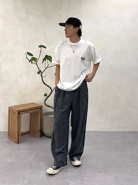 Ryota Iijimaさん（メンズ・172cm）の夏コーディネート