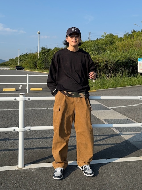 FRKM SCD*日本未入荷*メッシュスプライシング ロンT セール】メッシュスピンドルロンT（Tシャツ/カットソー）｜CPCM