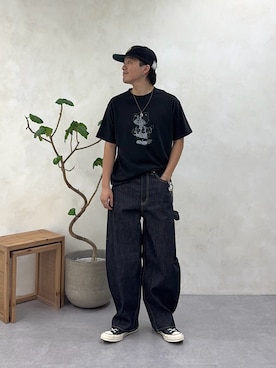 「アイテム（Tシャツ/カットソー）」を使った、Ryota Iijimaさん（メンズ・172cm・20代）の夏コーディネート