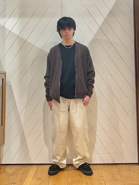 ねっささん（骨格ナチュラル・メンズ・170cm）の秋コーディネート
