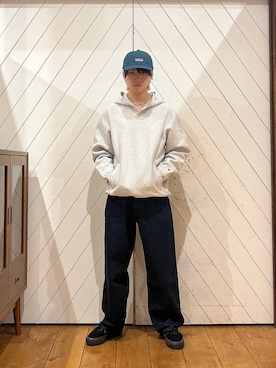 「Champion」｜ねっささん（メンズ・170cm）の秋コーディネート