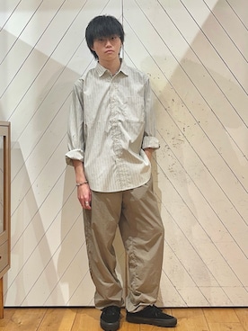 ねっささん（骨格ナチュラル・メンズ・170cm）の秋コーディネート