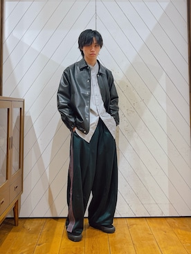 ねっささん（骨格ナチュラル・メンズ・170cm）の秋コーディネート