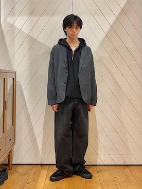 ねっささん（骨格ナチュラル・メンズ・170cm）の秋コーディネート