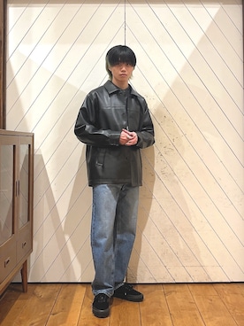 ねっささん（骨格ナチュラル・メンズ・170cm）の冬コーディネート