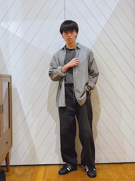 ねっささん（骨格ナチュラル・メンズ・170cm）の秋コーディネート