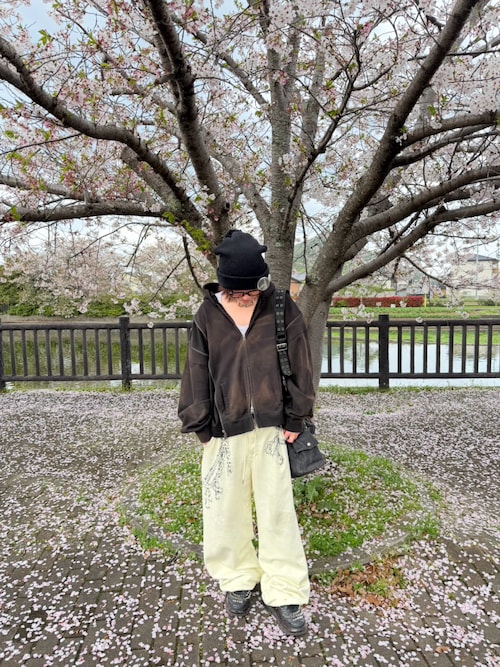 GRANCY（グランシー）の「【GRANCY】Triple Zip Design Dirty Hoodie