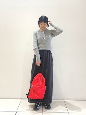 moeさん（レディース・155cm）の冬コーディネート