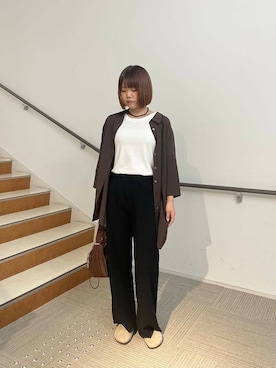 「URBAN RESEARCH（アーバンリサーチ）のアイテム（タンクトップ）」を使った、moeさん（レディース・155cm）の夏コーディネート