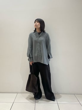 「URBAN RESEARCH（アーバンリサーチ）のMorphee　3WAY MEDIUM TOTE（トートバッグ）」を使った、moeさん（レディース・155cm）の秋コーディネート