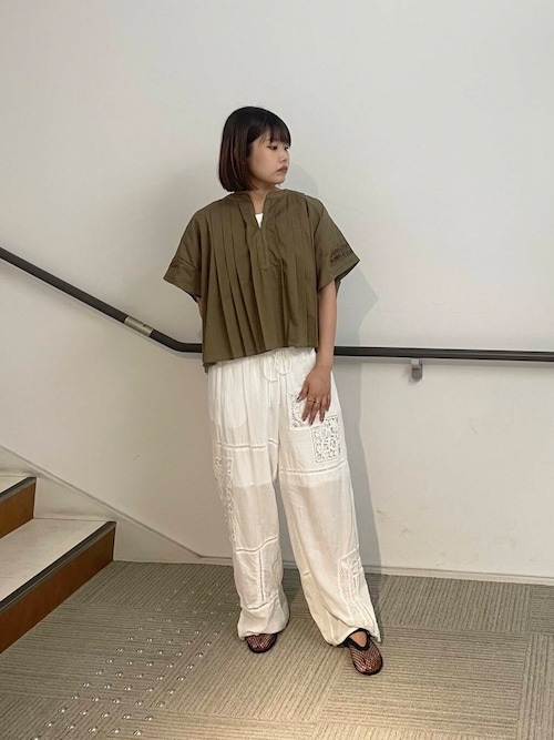 メッシュフラットシューズ