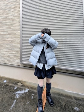 「YOSUKE（ヨースケ）のアイテム」を使った、aku6さん（レディース・150cm）の冬コーディネート