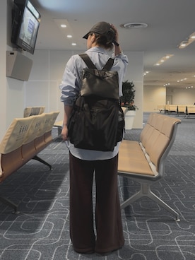 「ear PAPILLONNER（イアパピヨネ）のアイテム」を使った、uthayさん（レディース・153cm）の春コーディネート