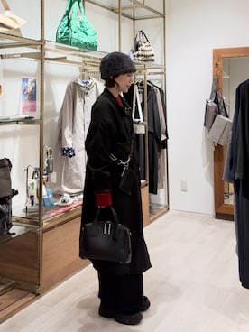 「アイテム（財布）」を使った、uthayさん（レディース・153cm）の冬コーディネート