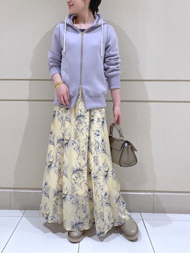 TOMOさん（レディース・152cm）の冬コーディネート