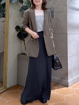 TOMOさん(レディース・152cm)の秋コーディネート