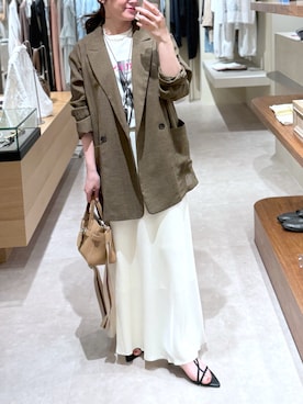 TOMOさん（レディース・152cm）の春コーディネート