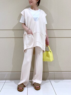 TOMOさん（レディース・152cm）の春コーディネート