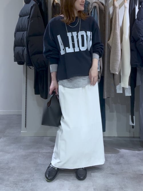 予約【新色追加/Yossshiiii企画】ワイドロゴカットオフスエット