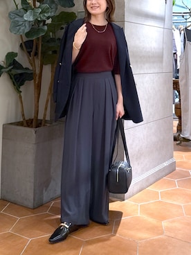 TOMOさん（骨格ナチュラル・レディース・152cm）の夏コーディネート
