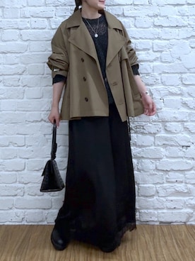 TOMOさん（レディース・152cm）の秋コーディネート