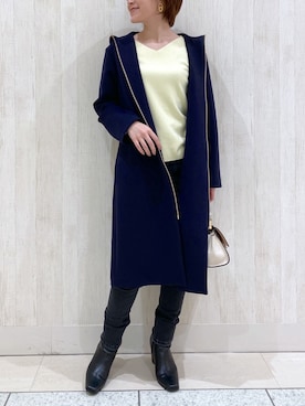 TOMOさん(レディース・152cm)の冬コーディネート