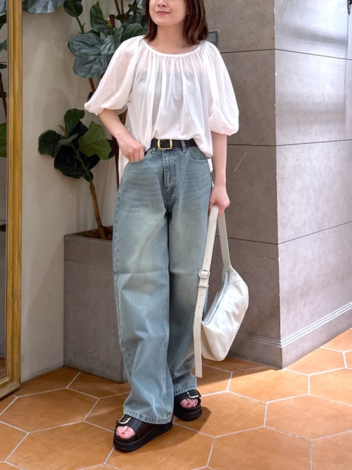 MONN.:.(モン)/LOOSE DENIM（デニムパンツ）｜RIVE DROITE