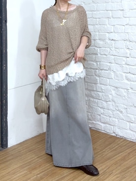 TOMOさん（レディース・152cm）の夏コーディネート