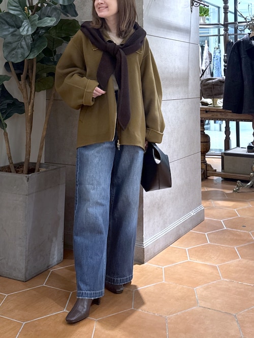 セール】ニットフード（ストール/ショール）｜RIVE DROITE（リヴドロワ