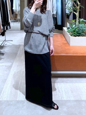 「RIVE DROITE（リヴドロワ）のアイテム」を使った、TOMOさん（レディース・152cm）の春コーディネート