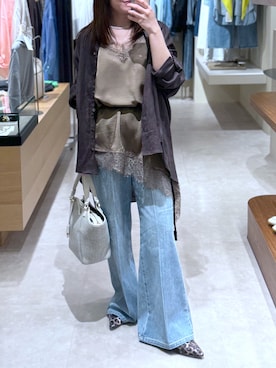 TOMOさん（レディース・152cm）の春コーディネート