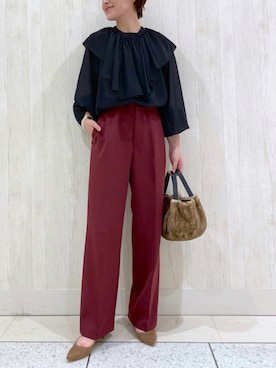 TOMOさん（レディース・152cm）の秋コーディネート