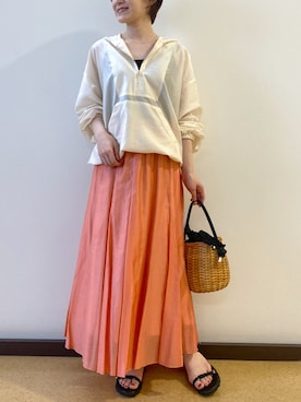 TOMOさん（レディース・152cm）の春コーディネート