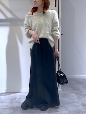 TOMOさん（骨格ナチュラル・レディース・152cm）の冬コーディネート