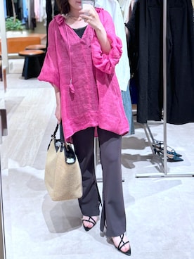 TOMOさん（レディース・152cm）の夏コーディネート