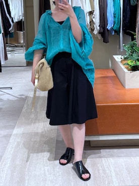 TOMOさん(レディース・152cm)の夏コーディネート