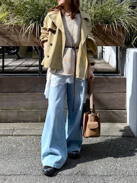 TOMOさん(レディース・152cm)の春コーディネート