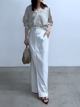 TOMOさん（レディース・152cm）の春コーディネート