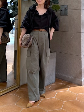 TOMOさん（骨格ナチュラル・レディース・152cm）の夏コーディネート