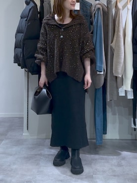 TOMOさん（レディース・152cm）の冬コーディネート