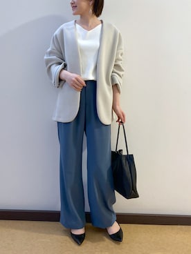 TOMOさん（レディース・152cm）の春コーディネート