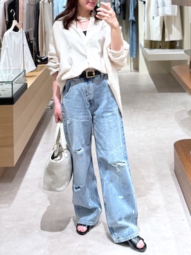 「アイテム（アクセサリー）」を使った、TOMOさん（レディース・152cm）の春コーディネート