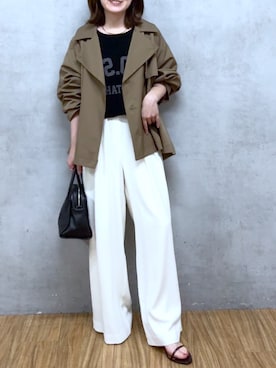 TOMOさん(レディース・152cm)の夏コーディネート