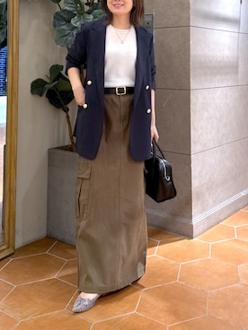 TOMOさん（骨格ナチュラル・レディース・152cm）の夏コーディネート